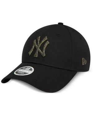 KTZ Embroidered-Logo Hat - Black