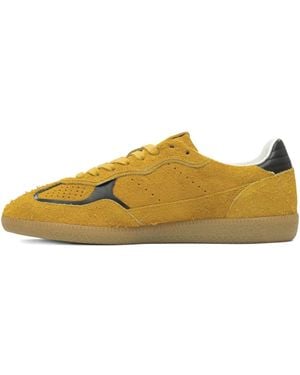 Alohas Suede Sneakers - Yellow