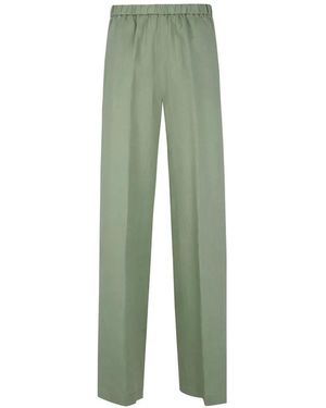 Aspesi Wide Leg Trousers - Green