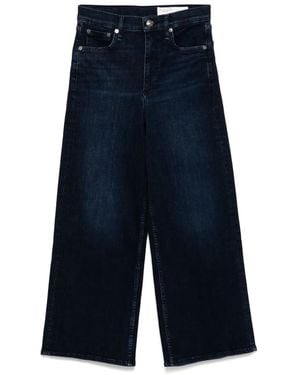 Rag & Bone Wide-Leg Jeans - Blue