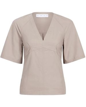 Proenza Schouler Lilian tie-waist top - Weiß