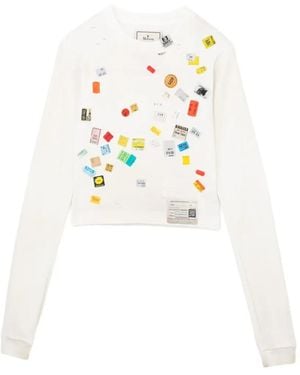 Maison Mihara Yasuhiro Graphic-Print T-Shirt - White