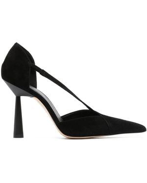 Gia Borghini 105Mm Pointed-Toe Court Shoes - Black