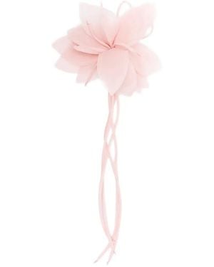 Antonelli Victoria Floral Silk Brooch - Pink