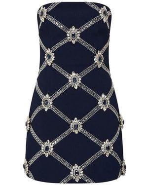 Rebecca Vallance Crown Jewel Mini Dress - Blue
