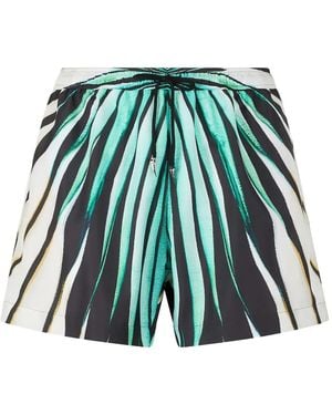Roberto Cavalli Bañador Con Cordones - Verde
