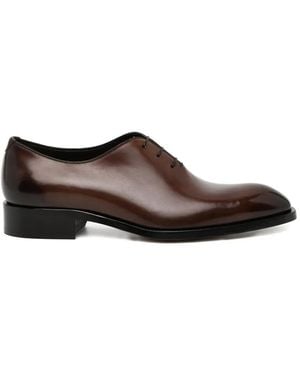 Tom Ford Leather Oxford Shoes - Brown