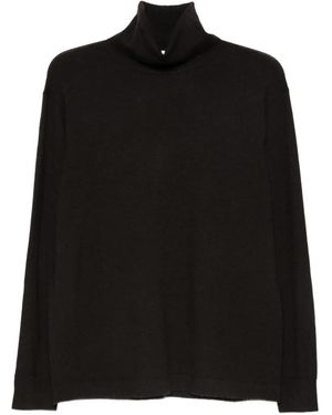 P.A.R.O.S.H. Turtleneck Long-Sleeve Jumper - Black
