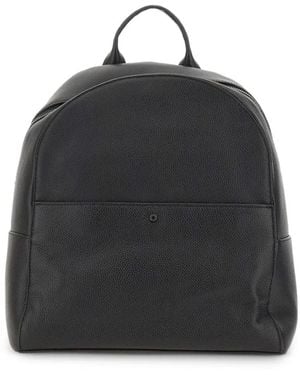 Gianni Chiarini Florence Hammered Leather Backpack - Black