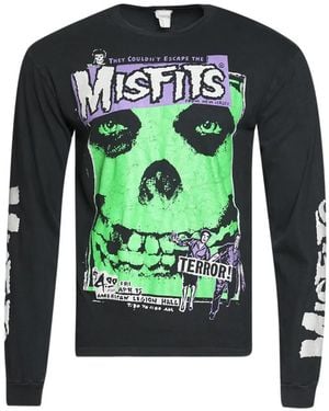 MadeWorn T-Shirt Imprimé Misfits À Manches Longues - Green