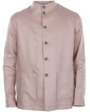Tagliatore Button-Up Jacket - Pink
