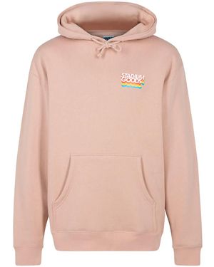 Stadium Goods Gradient Logo Drawstring Hoodie - Pink