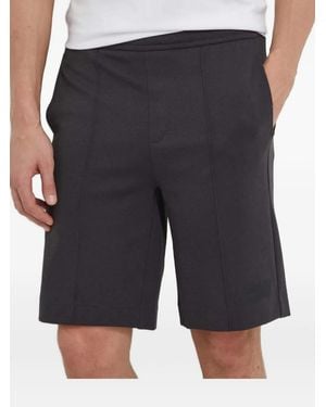 BOSS Panelled Logo Shorts - ブラック