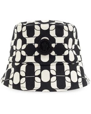 Moncler Patterned Hat - Black