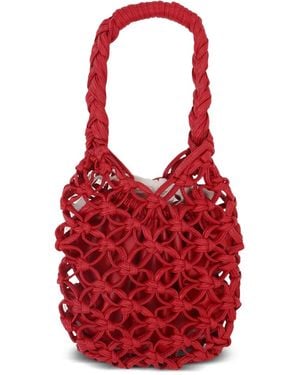 Comme des Garçons Knotted Shouder Bag - Red