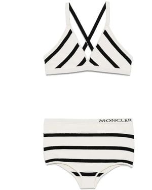 Moncler Gestricktes Culottes-Set - Weiß
