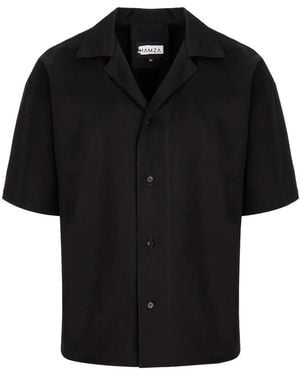 Hamza Thomas Short-Sleeve Shirt - Black