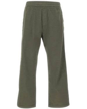 Carhartt Walton Elasticated-Waist Drawstring Trousers - Green