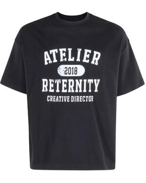 RETERNITY Graphic-Print T-Shirt - Black