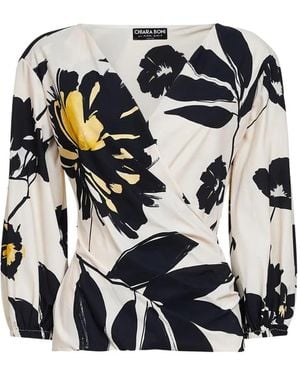 La Petite Robe Di Chiara Boni Floral-Print Blouse - White