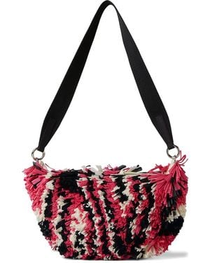 Collina Strada Moon Tas Met Rits - Rood