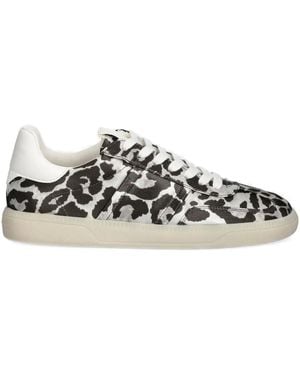 Kennel & Schmenger Leopard-print sneakers - Blanco