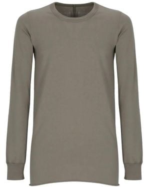Rick Owens Langärmeliger Pullover - Grau