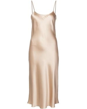 Voz Vestido Midi Suelto - Neutro