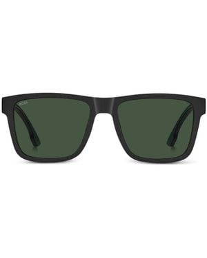 BOSS Square Sunglasses - Green
