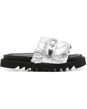 Toga Verzierte Sandalen - Weiß