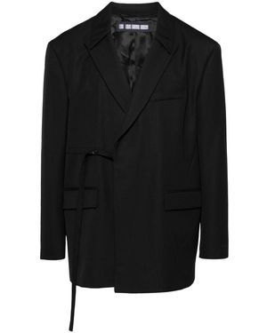 Louis-Gabriel Nouchi Double-Breasted Blazer - Black