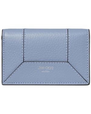 Jimmy Choo Medium Nello Wallet - Blue