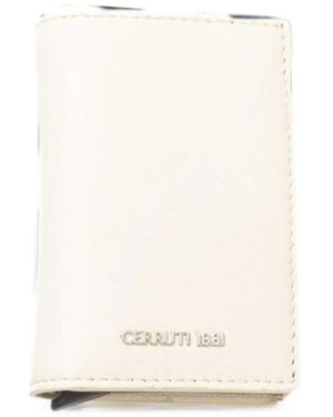 Cerruti 1881 Portemonnaie Mit Klappe - Weiß