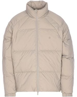 Represent Funnel Down Jacket - Natural