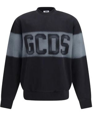 Gcds Logo-Print Sweatshirt - Blue