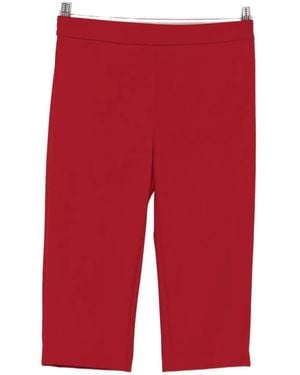 ViCOLO Zip-Fastening Pants - Red