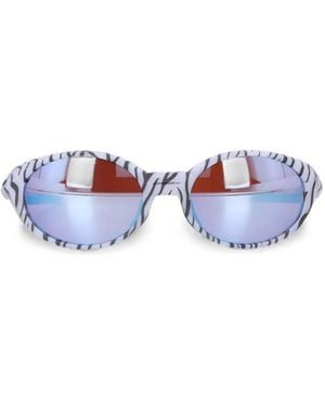 Oakley Ovale Eye Jacket Redux Forge Collection Sonnenbrille - Weiß