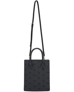 Moreau Suite Jr Monogram-Pattern Tote Bag - Black