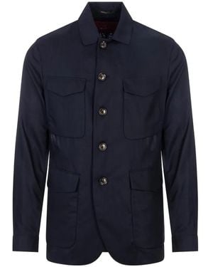 Montecore Multi-Pocket Lightweight Jacket - Blue