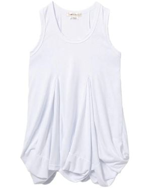 Comme des Garçons Puffball-Hem Vest - White
