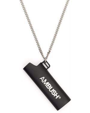 Ambush Halsketting Met Hanger - Zwart