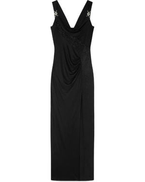 Versace Medusa Midi Dress - Black