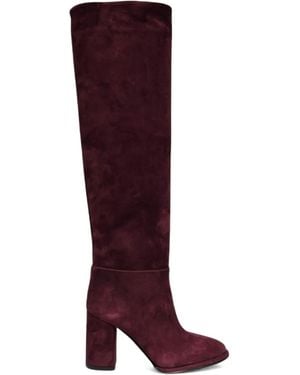 Le Silla Laarzen Met Blokhak - Rood