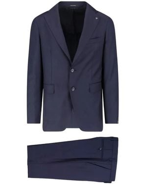 Tagliatore Virgin Wool Suit - Blue