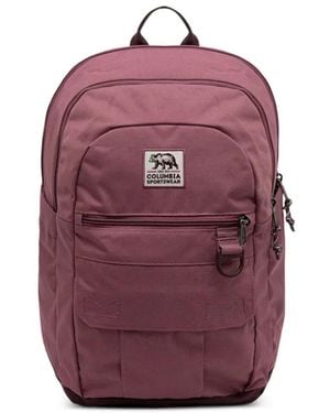 Columbia Rucksack Mit Logo-Patch - Lila