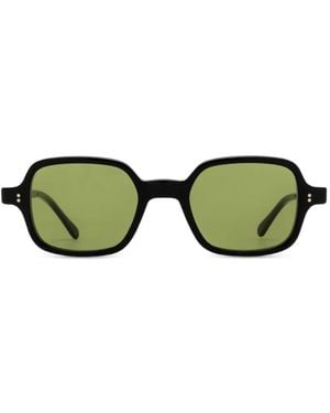 JULIUS TART T-Square Sunglasses - Green