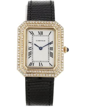 Cartier 1970S Cristallor Armbanduhr 35Mm - Weiß