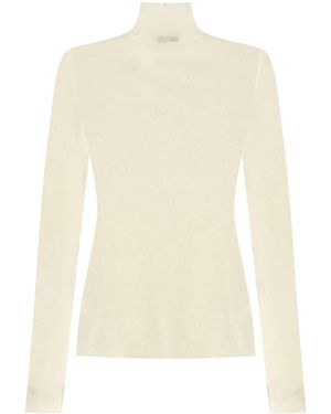 Fabiana Filippi Roll-Neck Jumper - Natural
