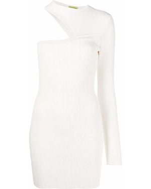 GAUGE81 One-Shoulder Fitted Dress - White
