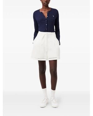 Lacoste Belted Shorts - Blue